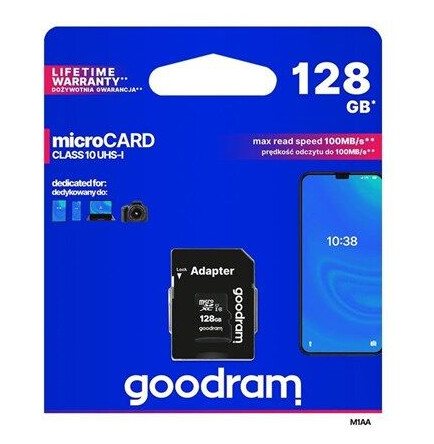 GOODRAM Karta pamieci GoodRam M1AA-1280R12 (128GB Class 1