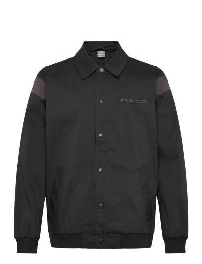 New Balance Athletics Varsity Jacket   Black   L