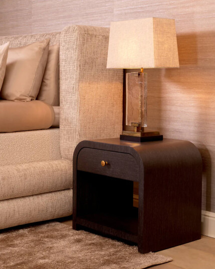 Rhodes Nightstand Charcoal Grey