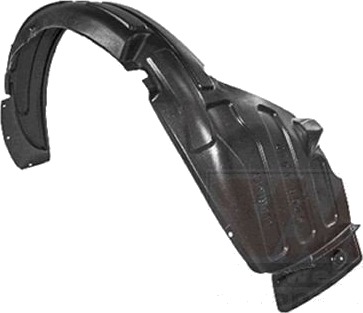 VAN WEZEL 8383434 Innerskjerm plastikk