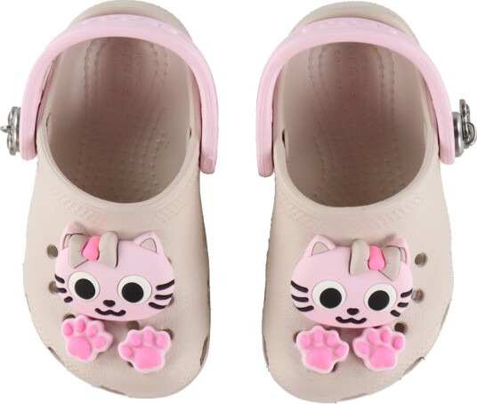 Crocs Sandaler   Classic+ Søt tresko T skjorte   Cocoa Cream   Crocs   27/28   Sandals Beige Rosa