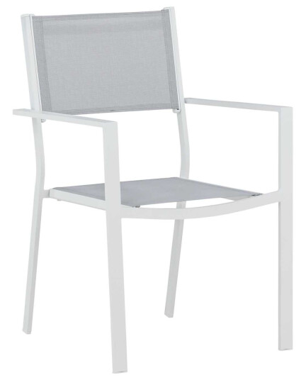 Venture Design Copacabana lenestol Hvit/grå Grå Venture Design Copacabana lenestol Hvit/grå Grå