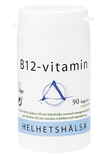 B12-vitamin, 90 kapsler B12-vitamin, 90 kapsler