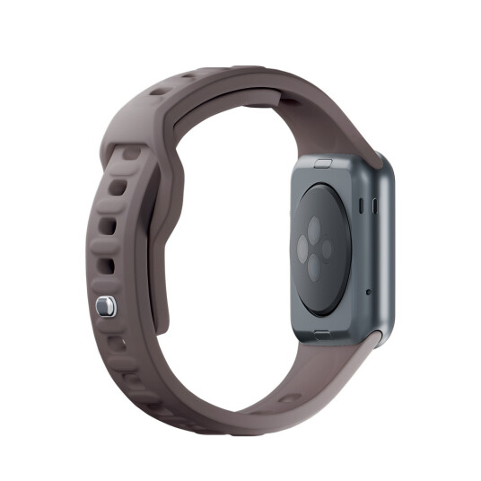 3mk Silikonreim for Apple Watch 42/44/45/49mm Brun