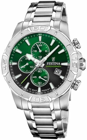 Festina Herreklokke F20704 5 Timeless Flerfarget/Stål Ø45 mm Festina Herreklokke F20704 5 Timeless Flerfarget/Stål Ø45 mm