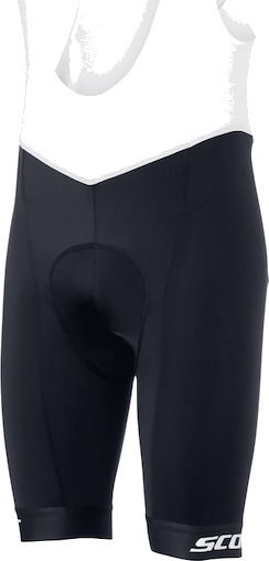 SCOTT Endurance ++ bibshorts sort/hvit herre