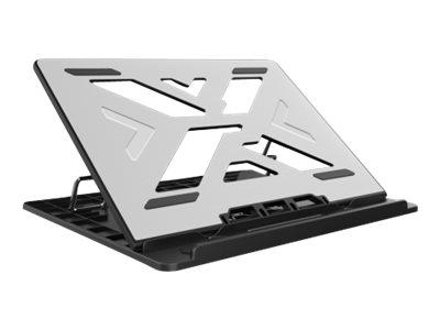Conceptronic THANA ERGO S Bærbart Notebookstativ med Justerbar Høyde Aluminium Sort Conceptronic THANA ERGO S Bærbart Notebookstativ med Justerbar Høyde Aluminium Sort