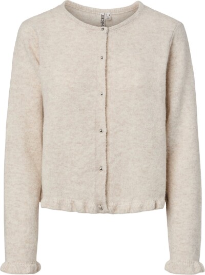 Pieces Pcamos Ls O Neck Knit Cardigan Pwp Bc BIRCH L Pieces Pcamos Ls O Neck Knit Cardigan Pwp Bc BIRCH L