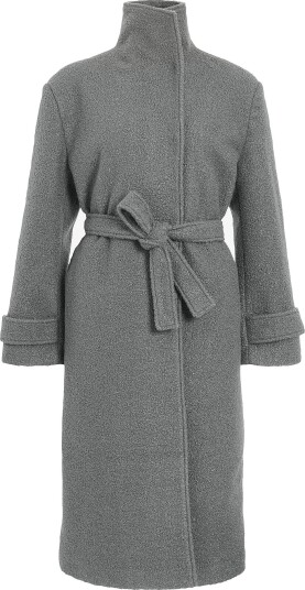 Vila   Kåpe Vinorra Long Coat   Grå