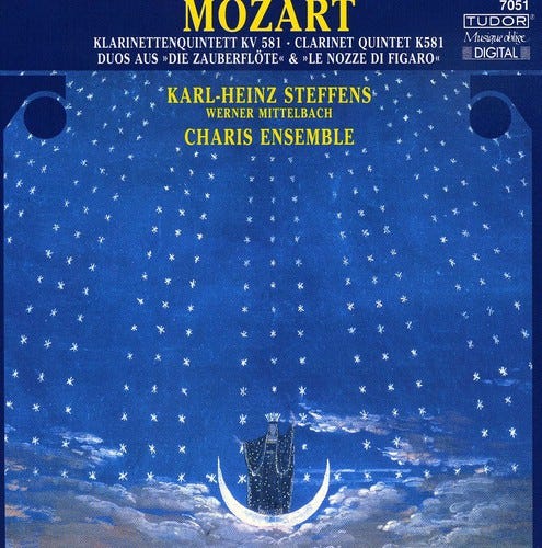 Quintet Kv 581 Duos From Diezauberflote Kv 620  CD