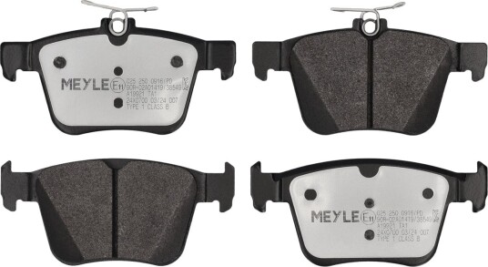 Bremseklosser MEYLE 025 250 0916/PD