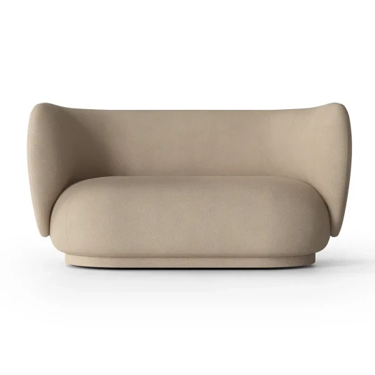 Ferm Living Rico 2 seter sofa Brushed   Sand