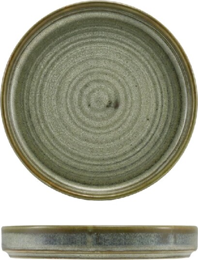 Terra Porcelain Matt Grå Lav Presentasjonstallerken 14 Cm Terra Porcelain Matt Grå Lav Presentasjonstallerken 14 Cm