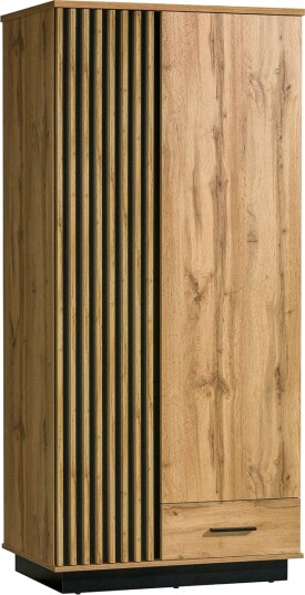 Garderobe - Svart|Eik