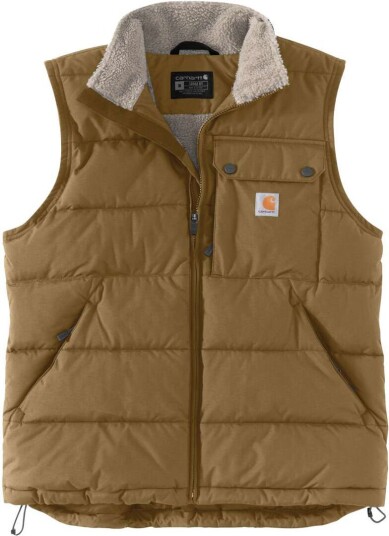 Carhartt Fit Midweight Insulated Vest XL Brun Carhartt Fit Midweight Insulated Vest XL Brun