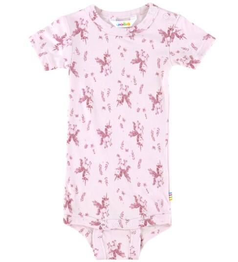 Joha Body k/e Bambus Lyserød m. Enhjørninger Joha 50 Kortermet body Rosa Joha Body k/e Bambus Lyserød m. Enhjørninger Joha 50 Kortermet body Rosa