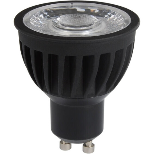 Namron LED Pære 6W 2700K matt sort GU10 - 3802936 Namron LED Pære 6W 2700K matt sort GU10 - 3802936