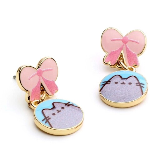 Pusheen Øredobber Sløyfe Pusheen Øredobber Sløyfe