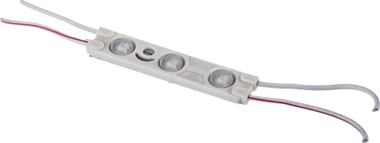 V Tac 1W Vanntett LED modul   12V DC IP67 perfekt for skilt og spesialløsninger   Kulør : Kald