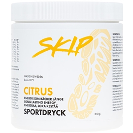 Skip Sportdryck 510 gram Sitron Skip Sportdryck 510 gram Sitron