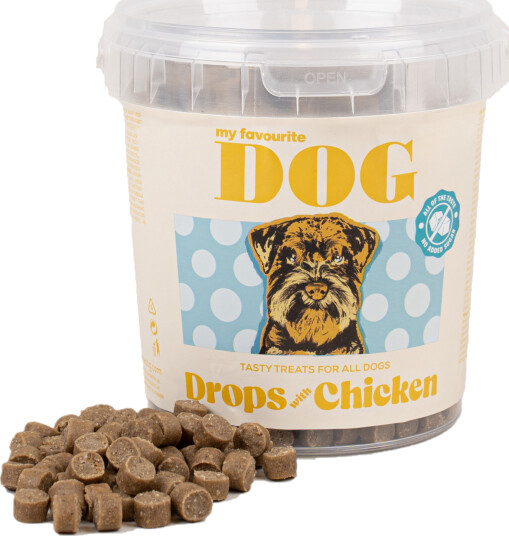 Kyllingdropp for hund 500 g - My Favourite Dog - Smakfulle hundegodbiter