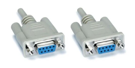 Goobay Nullmodemkabel Hunn-Hunn 1,8 m Grå RS-232