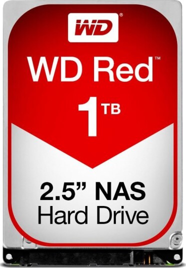 WD Red 1TB HDD 2.5" 5400RPM WD Red 1TB HDD 2.5" 5400RPM