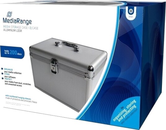 Mediarange Dj Case For Cd/Dvd Plater Mediarange Dj Case For Cd/Dvd Plater