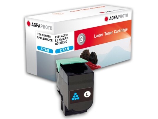 Agfaphoto Aptl800x2ce 4000 Sider Cyan 1 Stykker