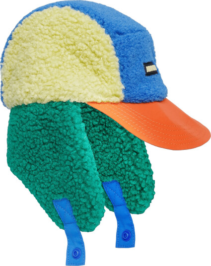Bobo Choses Bobo Choses Color Block Sheepskin Chapka - Multi/patterned - HEAD50 Bobo Choses Bobo Choses Color Block Sheepskin Chapka - Multi/patterned - HEAD50