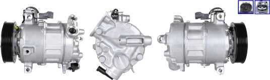 AC kompressor LUCAS ACP01166