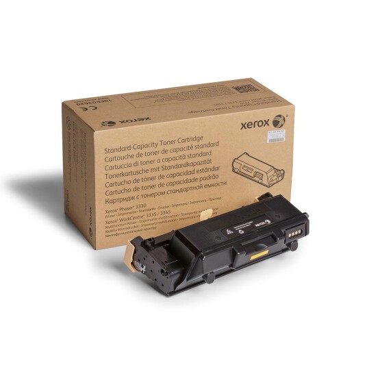 Xerox Phaser 3330 BK Toner - 106R03620 Original - Svart 2600 sider Xerox Phaser 3330 BK Toner - 106R03620 Original - Svart 2600 sider