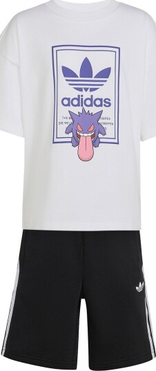 Adidas Originals Sett T skjorte/Shorts Loose Svart/Hvit Adidas Originals 7 år (122) T skjorte Adidas Originals Sett T skjorte/Shorts Loose Svart/Hvit Adidas Originals 7 år (122) T skjorte