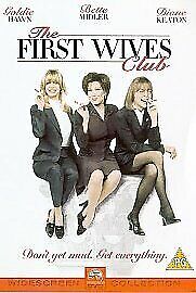 The First Wives Club DVD 2000 Goldie Hawn Wilson DIR cert PG English Brand New The First Wives Club DVD 2000 Goldie Hawn Wilson DIR cert PG English Brand New