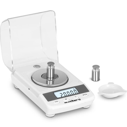Steinberg Systems Digital Presisjonsvekt 50 g 0.005 g / 50 g ø 60 mm vindskjerm 10030578 Steinberg Systems Digital Presisjonsvekt 50 g 0.005 g / 50 g ø 60 mm vindskjerm 10030578