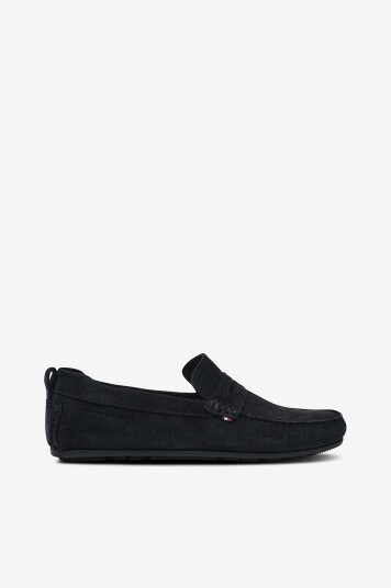 Tommy Hilfiger Loafers Core Hilfiegr Suede Driver Blå