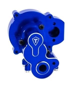 Treal Alu Trans Gear Box Cover Blue FCX24