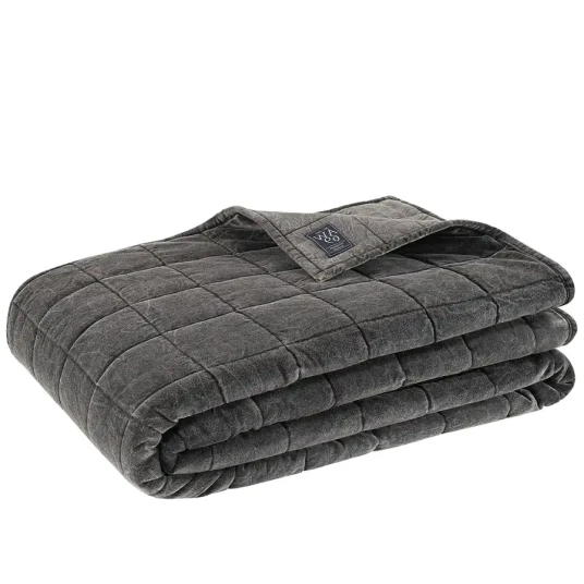 Artwood Artwood Posh sengeteppe 260x260 cm vasket svart Artwood Artwood Posh sengeteppe 260x260 cm vasket svart