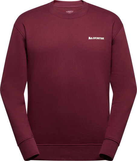La Sportiva Unisex Moon Rock Sweater Redwood/Chalk L