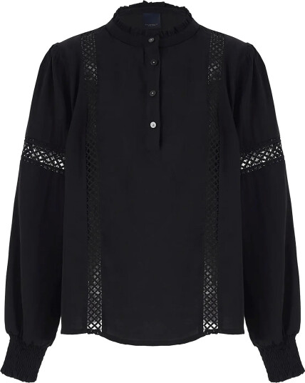 Luxzuz Jillie Blouse Black XXL Luxzuz Jillie Blouse Black XXL