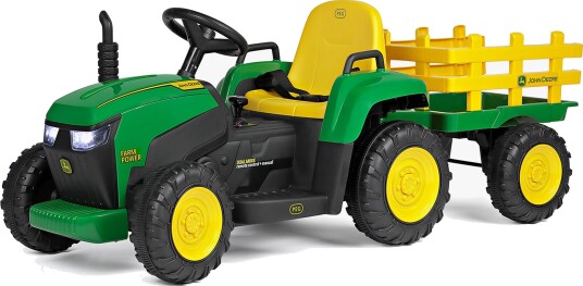Pegpérego John Deere Farm Power Eltraktor