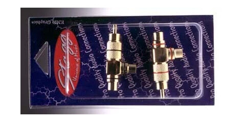 Stagg AC CFCMH overgang Phono han til 2x phono hun vinkel
