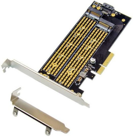MICROCONNECT PCIe x4 M.2 Key NMVe SSD Adapt MICROCONNECT PCIe x4 M.2 Key NMVe SSD Adapt