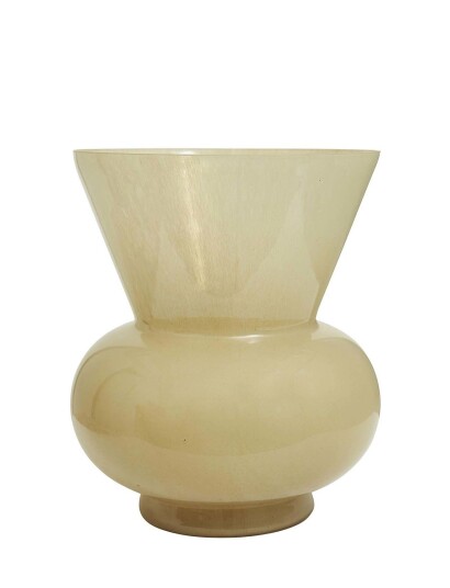 Jakobsdals Lagoon Vase Cream BROWN H35CM