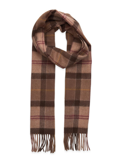 Barbour Barbour Tartan Scarf - Brown - ONE SIZE Barbour Barbour Tartan Scarf - Brown - ONE SIZE