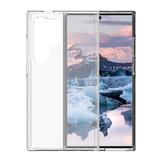 Dbramante1928 Mobildeksel for Samsung Galaxy S24 Ultra Transparent Resirkulert Plast Iceland Pro