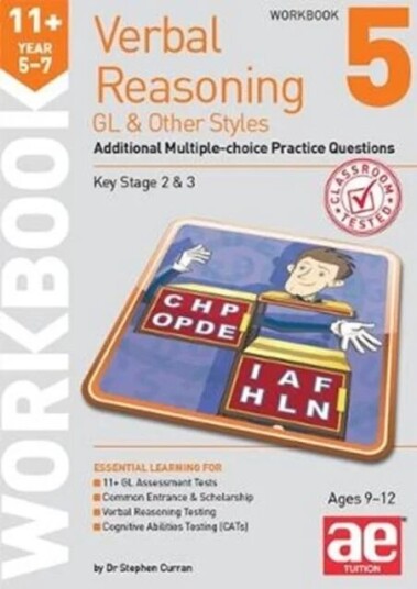 11+ Verbal Reasoning Year 5-7 Gl & Other Styles Workbook 5 Av Stephen C. Curran 11+ Verbal Reasoning Year 5-7 Gl & Other Styles Workbook 5 Av Stephen C. Curran