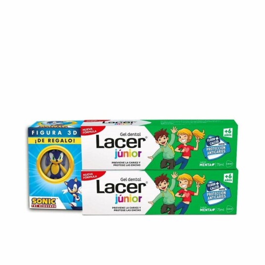 Lacer Tannkrem Junior 75 Ml Mint 2 Enheter