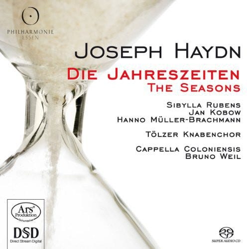 Bruno Weil Hanno Mullerbrachmann Jan Kobow Sibylla Rubens Tölzer Knabenchor  Die Jahreszeiten  CD