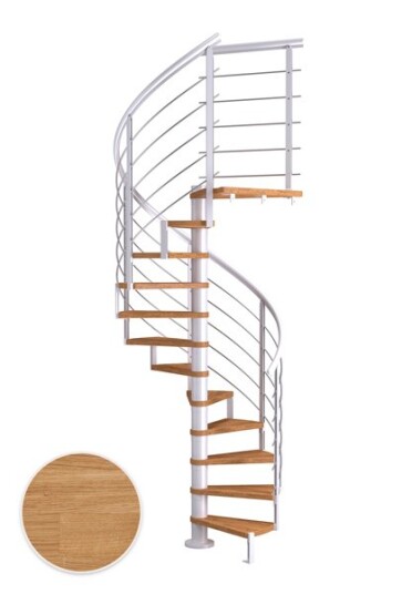 Dolle Montreal Spiral Eik Oljet 9016 Design 14T Ø120 Dolle Montreal Spiral Eik Oljet 9016 Design 14T Ø120